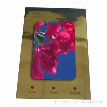 Paper Photo Frame with Recording Function, Suitable for 5 x 7-inch Photos